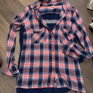 Free People Flannel Shirt